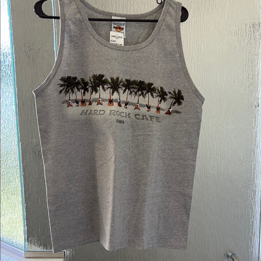 Hard Rock Cafe Gray Sleeveless Shirt